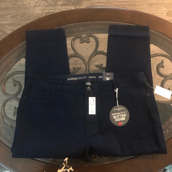 Avenue Skinny Butter Jeans Various Sizes Petite - Picture 5 of 7
